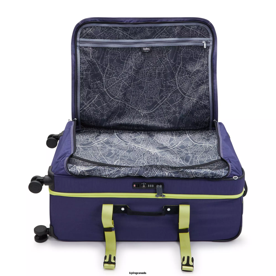 Women Rolling Luggage Kipling Ultimate Navy Spontaneous Large Rolling Luggage FHZD520 - Image 5