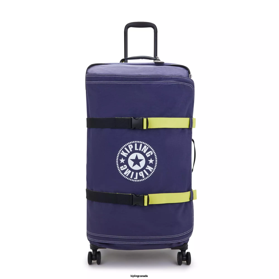 Women Rolling Luggage Kipling Ultimate Navy Spontaneous Large Rolling Luggage FHZD520 - Image 1
