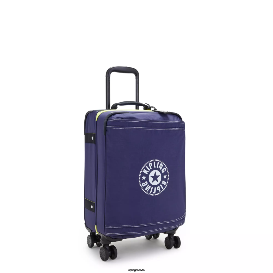 Women Rolling Luggage Kipling Ultimate Navy Spontaneous Small Rolling Luggage FHZD506 - Image 2