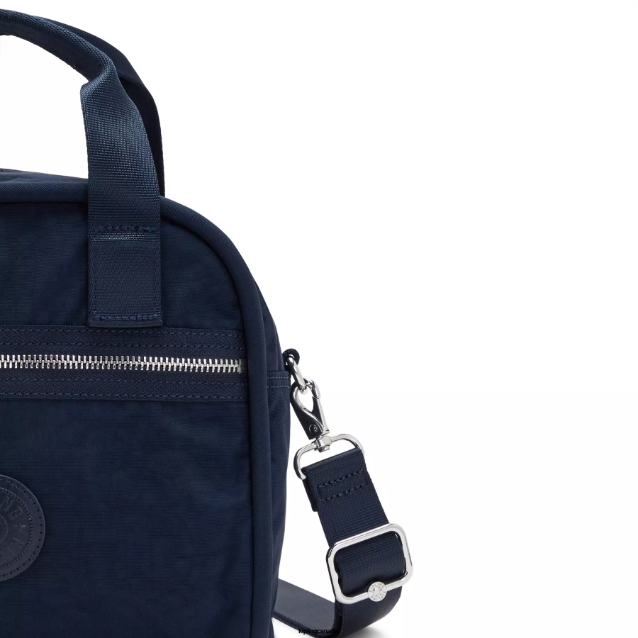 Women Shoulder Bags Kipling Blue Bleu 2 Hadya Shoulder Bag FHZD249 - Image 5
