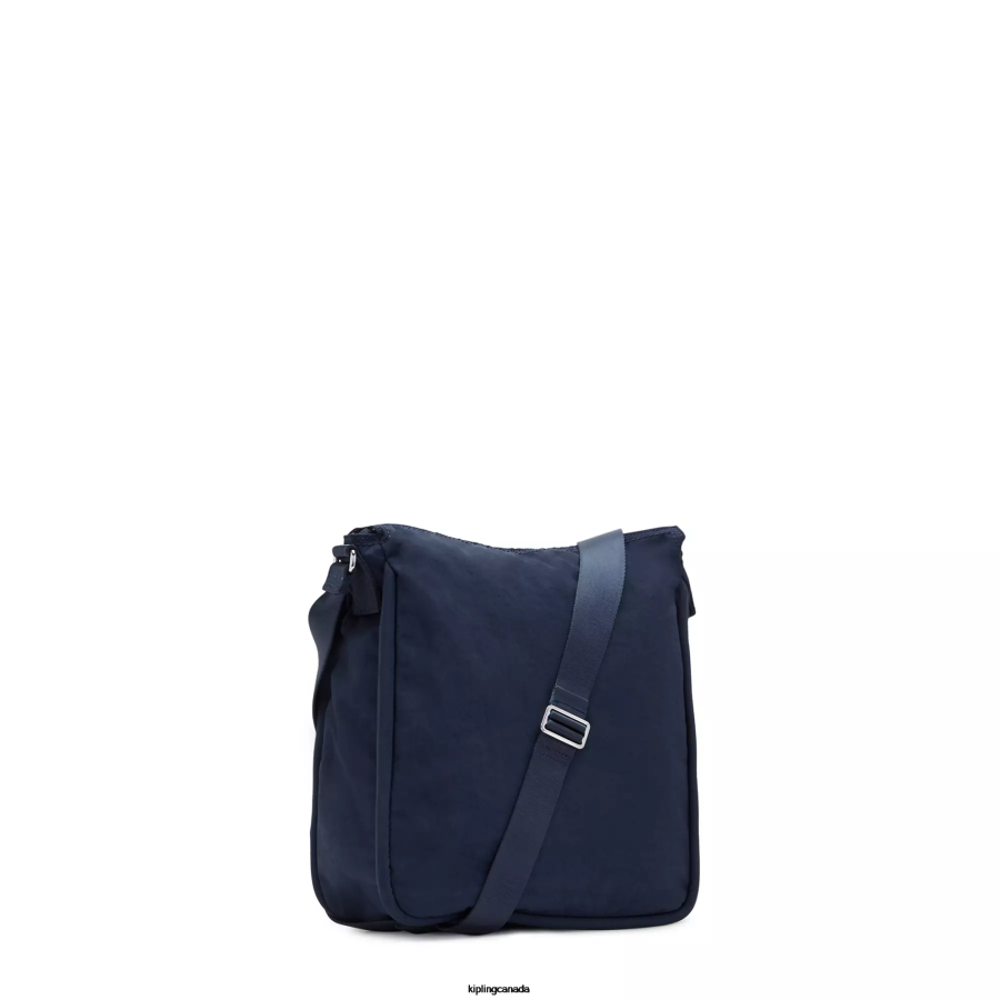 Women Shoulder Bags Kipling Blue Bleu 2 Oswin Shoulder Bag FHZD246 - Image 5