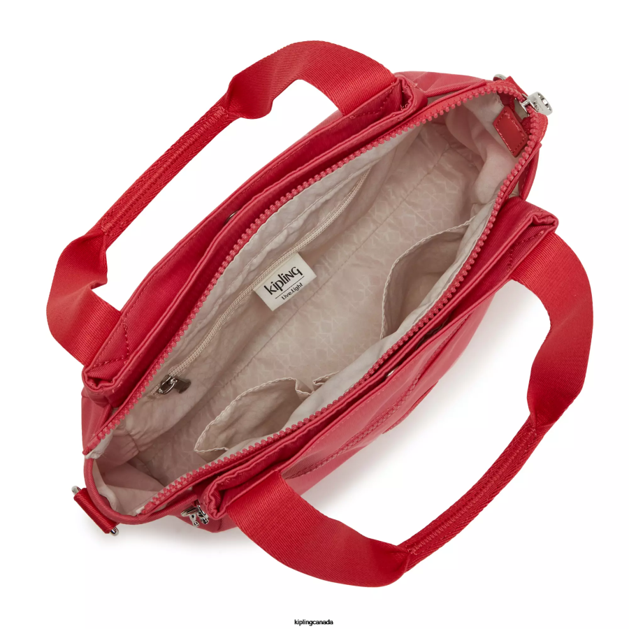 Women Shoulder Bags Kipling Natural Coral Elysia Shoulder Bag FHZD191 - Image 3