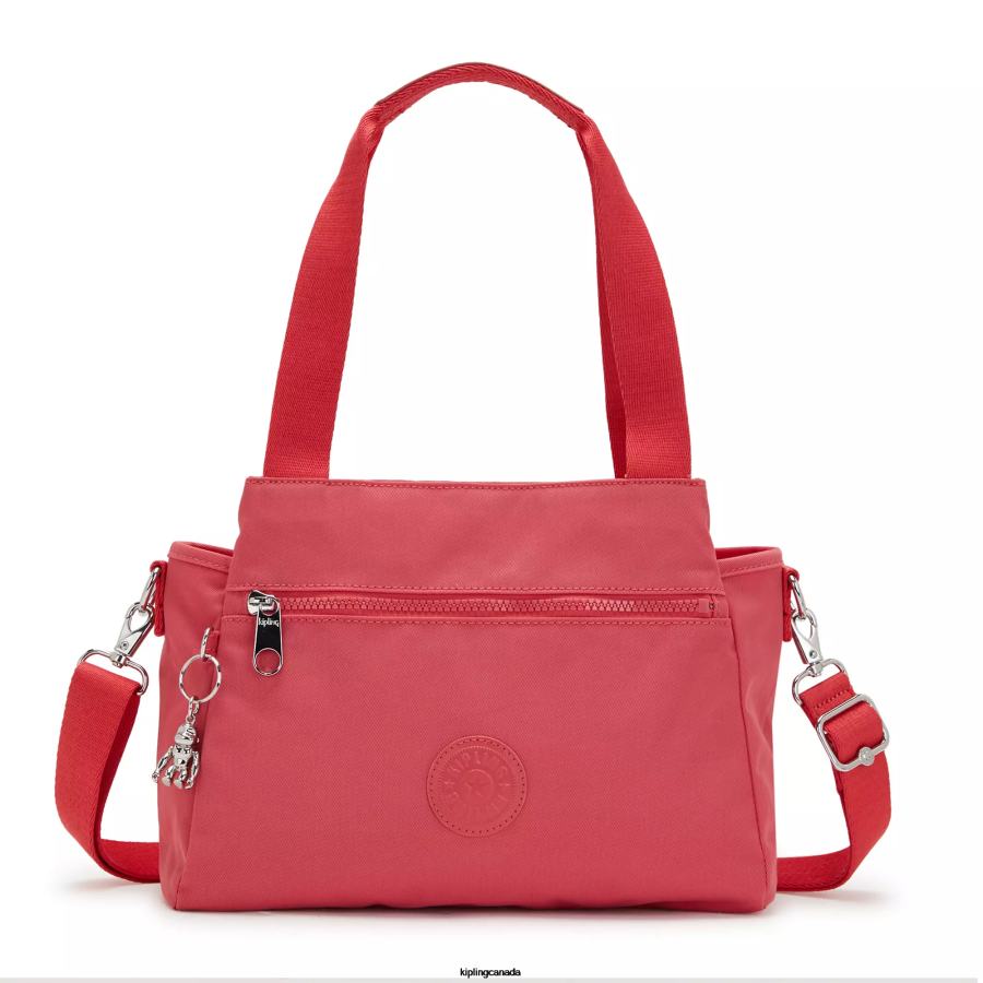 Women Shoulder Bags Kipling Natural Coral Elysia Shoulder Bag FHZD191 - Image 1