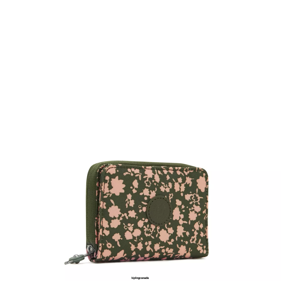 Women Wallets & Wristlets Kipling Fresh Floral Money Love Small Printed Wallet FHZD294 - Image 2