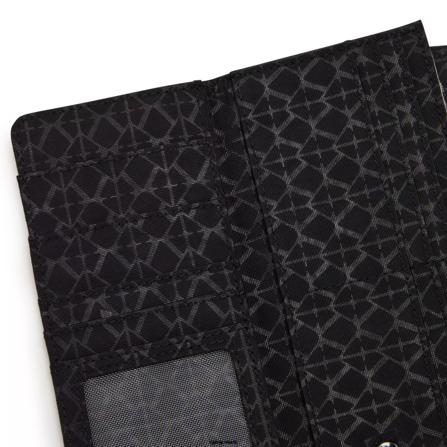 Women Wallets & Wristlets Kipling Signature Embossed Money Land Printed Snap Wallet FHZD553 - Image 5