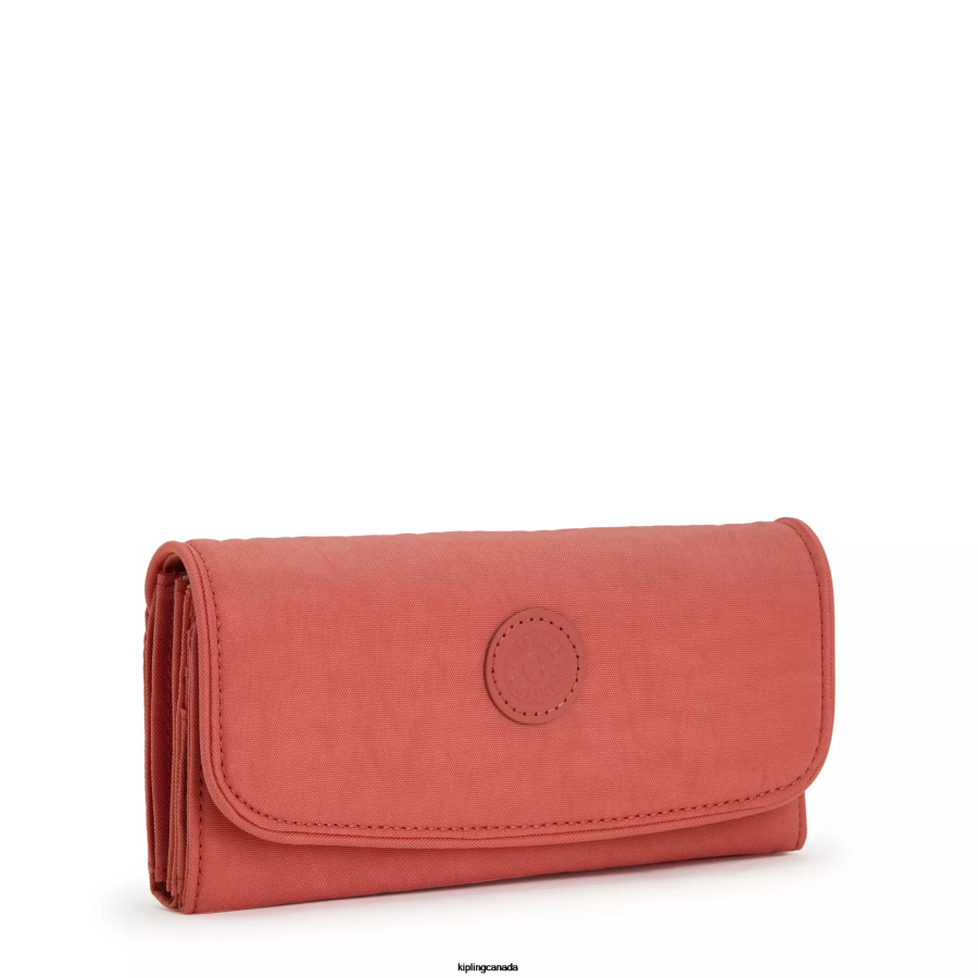 Women Wallets & Wristlets Kipling Vintage Pink Money Land Snap Wallet FHZD290 - Image 2